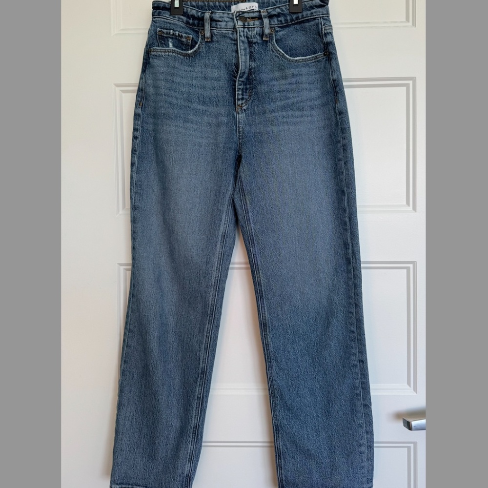 Loft Curvy 90's Straight Jean 25